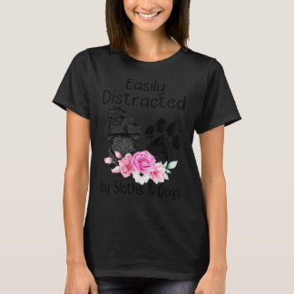 leicht von Faultier und Hund getrennt T-Shirt