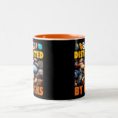 Leicht von Felsen abgelenkt Zweifarbige Tasse (Mittel)