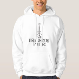 Leicht von Gitarren abgelenkt Hoodie