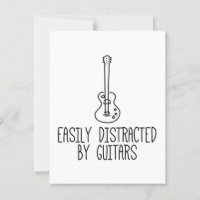 Leicht von Gitarren abgelenkt