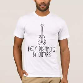 Leicht von Gitarren abgelenkt T-Shirt