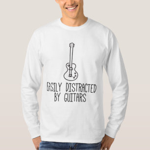 Leicht von Gitarren abgelenkt T-Shirt