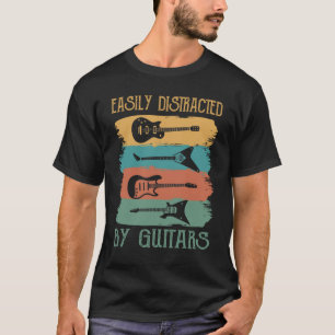 Leicht von Gitarren abgelenkt T-Shirt