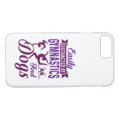 Leicht von Gymnastik und Hunden abgelenkt Case-Mate iPhone Hülle (Rückseite (Horizontal))