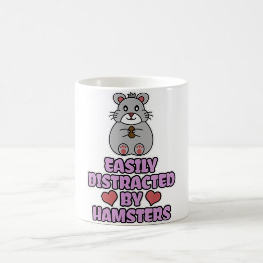 Leicht von Hamstern abgelenkt Kaffeetasse (Mittel)