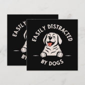Leicht von Hunden abgelenkt (Vorne/Hinten)