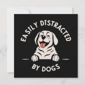 Leicht von Hunden abgelenkt (Rückseite)