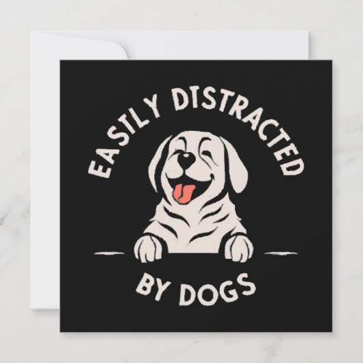 Leicht von Hunden abgelenkt (Vorderseite)