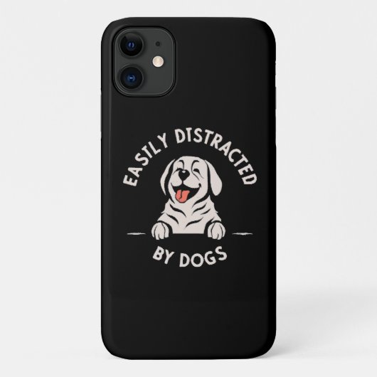 Leicht von Hunden abgelenkt Case-Mate iPhone Hülle (Rückseite)