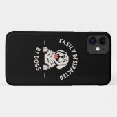 Leicht von Hunden abgelenkt Case-Mate iPhone Hülle (Rückseite (Horizontal))