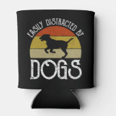 Leicht von Hunden abgelenkt Dosenkühler (Rückseite)