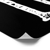 Leicht von Hunden abgelenkt Poster (Ecke)