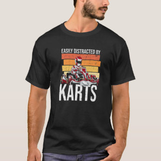 Leicht von Karts für einen Go-Karting-Fahrer abgel T-Shirt