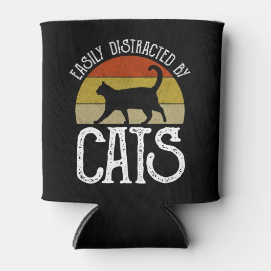 Leicht von Katzen abgelenkt Dosenkühler (Vorderseite)