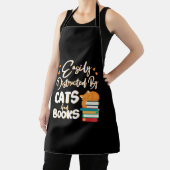 Leicht von Katzen und Büchern abgelenkt Schürze (InSitu)