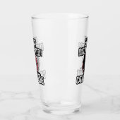 Leicht von Katzen und Wein abgelenkt Glas (Links)