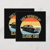 Leicht von klassischen Autos abgelenkt (Vorne/Hinten)