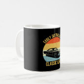 Leicht von klassischen Autos abgelenkt Kaffeetasse (Vorderseite Links)