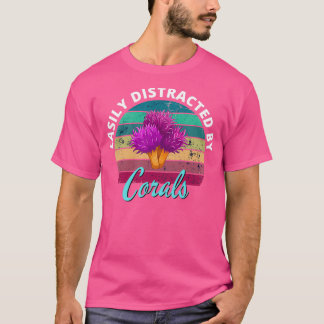 Leicht von Korallen entfernt Salzwasser Aquarium C T-Shirt