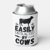 Leicht von Kühen abgelenkt Dosenkühler (Kanne Vorderseite)
