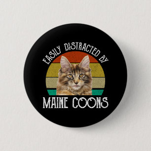 Leicht von Maine-Coons abgelenkt Button