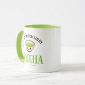 Leicht von Matcha abgelenkt Tasse (Vorderseite Links)