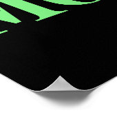 Leicht von Mojitos abgelenkt Poster (Ecke)