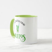 Leicht von Mojitos abgelenkt Tasse (Vorderseite Links)