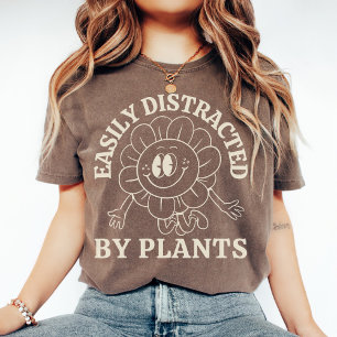 Leicht von Pflanze abgelenkt   Pflanze Lady Lover T-Shirt
