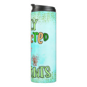 Leicht von Pflanze abgelenkt Thermosbecher (Nach rechts gedreht)