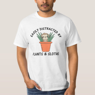 Leicht von Pflanze und Slots-Pflanze abgelenkt T-Shirt