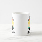 Leicht von Pilzen (Morel) abgelenkt Kaffeetasse (Mittel)