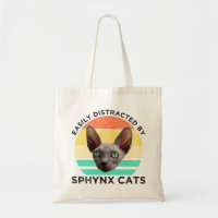 Leicht von Sphynxkatzen abgelenkt