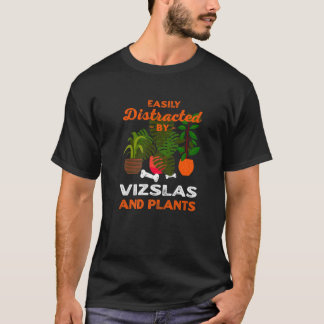 leicht von Vizslas und Pflanze in ungarischer Spra T-Shirt