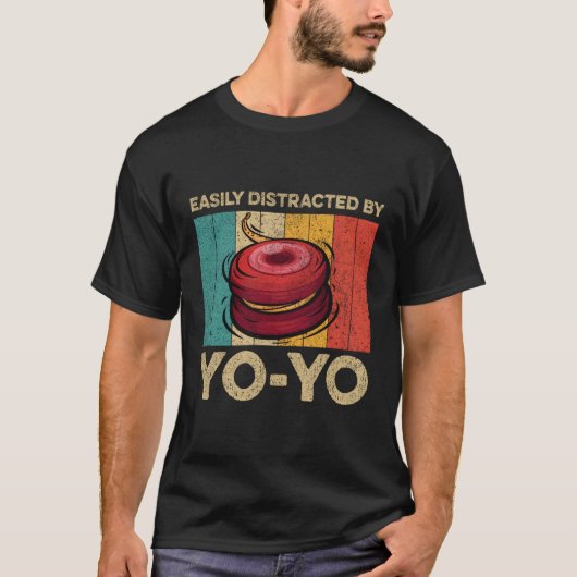 Leicht von Yoyo Yoyo abgelenkt T-Shirt (Vorderseite)