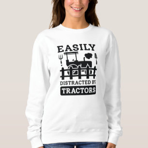 Leicht von Zugmaschinen abgelenkt Sweatshirt