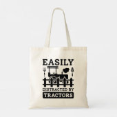 Leicht von Zugmaschinen abgelenkt Tragetasche (Rückseite)