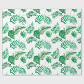 Leicht zerstreuter Dschungel Fonds Geschenkpapier (Flach)