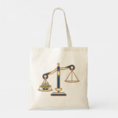 Leicht zu tragen Libra Zodiac Tragetasche (Rückseite)