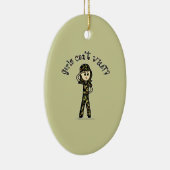 Leichtarmee Keramik Ornament (Rechts)