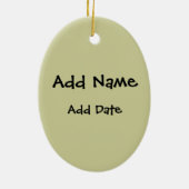 Leichtarmee Keramik Ornament (Hinten)