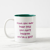 Leichtarmee Zweifarbige Tasse (Links)