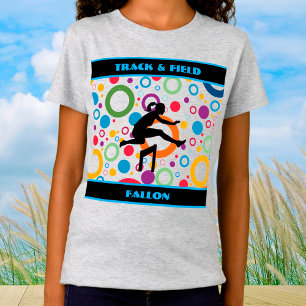 Leichtathletik Abstract   T-Shirt