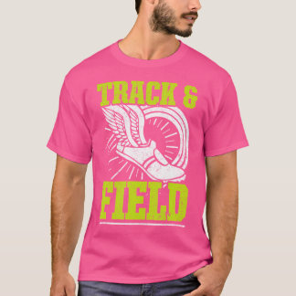 Leichtathletik-Bahn-Mannschaft Frauen Männer T-Shirt