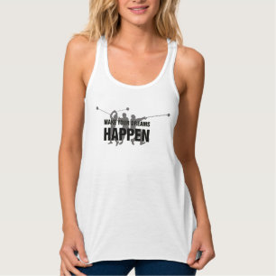 Leichtathletik-Hammer-Spritzring-Trägershirt Tank Top