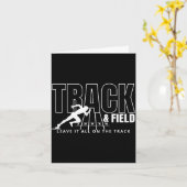 Leichtathletik Lass die Spiele beginnen Exkursion Karte (Gelbe Blume)