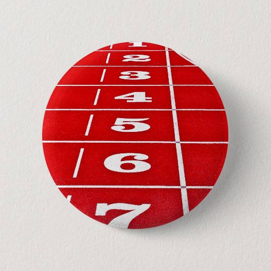 Leichtathletik-laufendes Bahn-Knopf-Abzeichen Button (Vorderseite)
