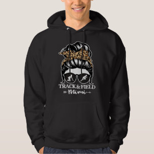 Leichtathletik Mimi unordentlicher Dutt Haare Athl Hoodie