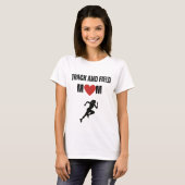 Leichtathletik-Mutter T-Shirt (Vorne ganz)