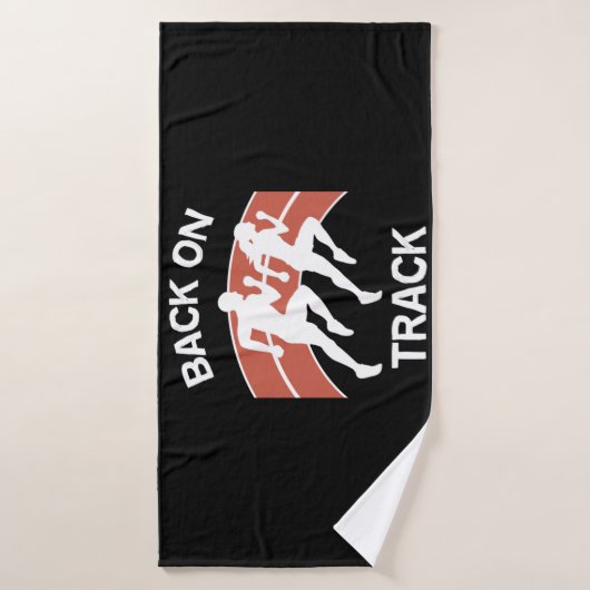 Leichtathletik-Schienennläufer | Leichtathlet | Ru Badehandtuch (Badehandtuch)